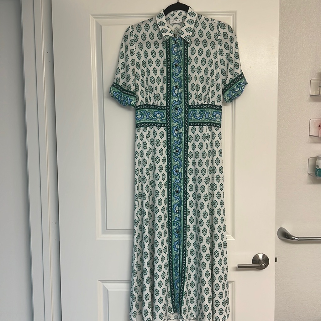 Sandro Dress. Xs/34. Maxi.